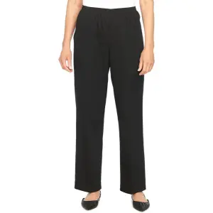Alfred Dunner All Around Elastic Waist Cotton Short Twill Pants