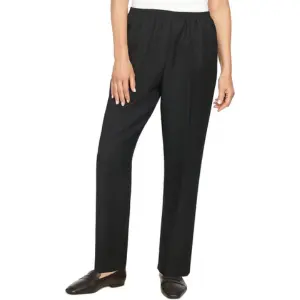 Alfred Dunner All Around Elastic Waist Polyester Short Petite Pants