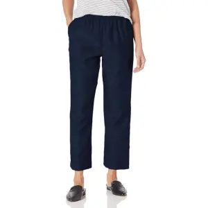 Alfred Dunner All Around Elastic Waist Polyester Short Petite Pants - Pull-On Style