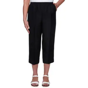Alfred Dunner Women's Classic Capri Pant